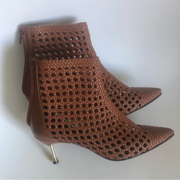 Gorgeous Souliers Martinez “Mahon” leather booties, size 38. - Picture 7 of 8